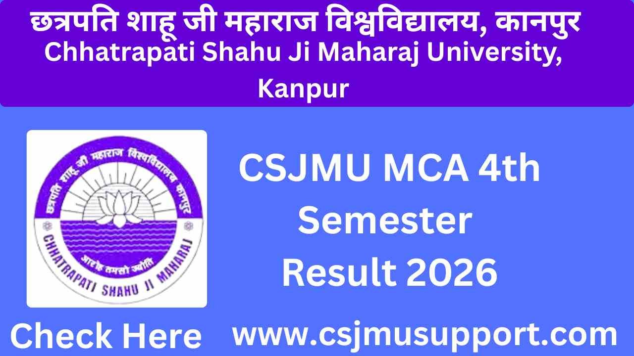 CSJMU MCA 2nd Semester Result